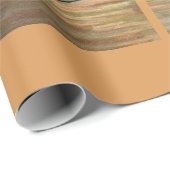 Frogs Lily Pads Moon Illustration ラッピングペーパー (ロールコーナー)