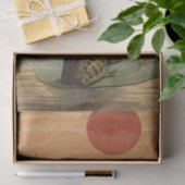 Frogs Lily Pads Moon Illustration 薄葉紙 (ギフト)