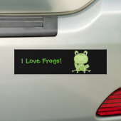 Frogs Lover Products バンパーステッカー (車上)