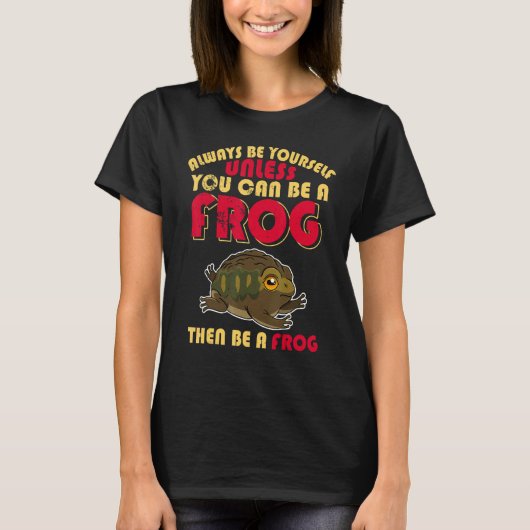 Frogs Toads Biology Biologist Humor Saying Amphibi Tシャツ (正面)
