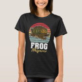 Frogs Toads Biology Biologist Humor Saying Amphibi Tシャツ (正面)