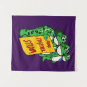 Frogs Together Strong  タペストリー (正面(横))