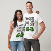 Frogs Together Strong Portland Frog Protest Tシャツ (ユニセックス)