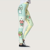 Frogs with Tiny Hobbies レギンス (右)