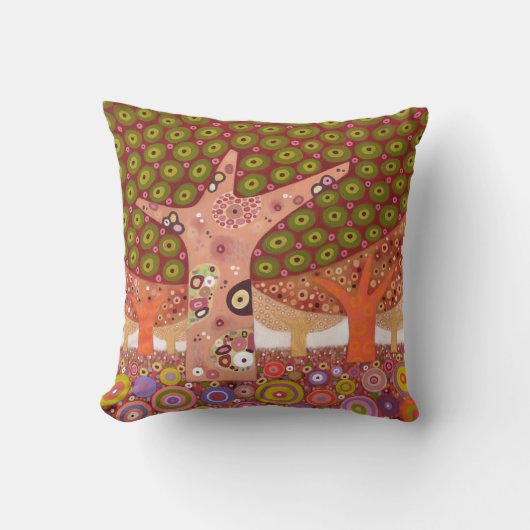 Frogspawnの木2010年 クッション (正面)