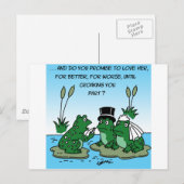 frogsWedding.png ポストカード (正面/裏面)