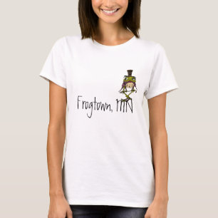 FrogtownのTシャツの聖者のセントポールミネソタの記念品 Tシャツ