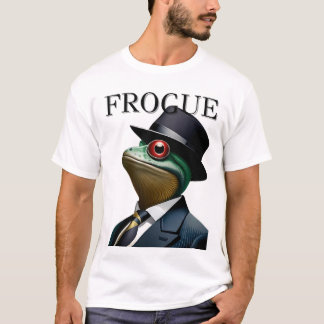 「FROGUE：ファッショナブルなカエルの素晴らしさ！」 Tシャツ