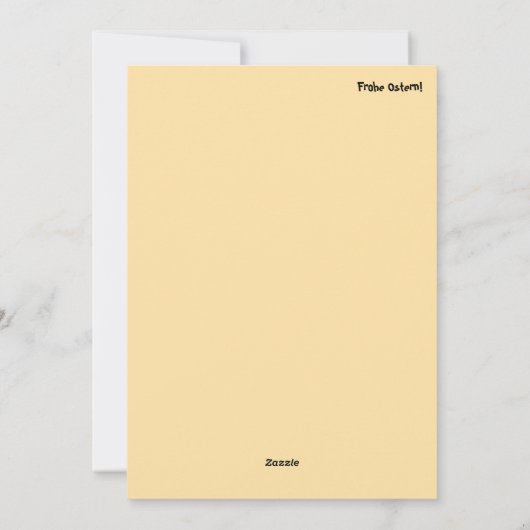 Frohe Ostern! シーズンカード (裏面)