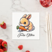 Frohe  Ostern  スタンダードカクテルナプキン (インサイチュ)