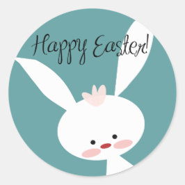 FROHE OSTERN RUNDER STICKER, SET OF STICKERS ラウンドシール
