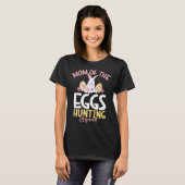 Frohe Ostern T-Shirt Mama Mother Easter Bunny Funn Tシャツ (正面フル)