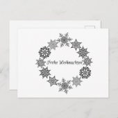 Frohe Weihnachenポストカード ポストカード (正面/裏面)