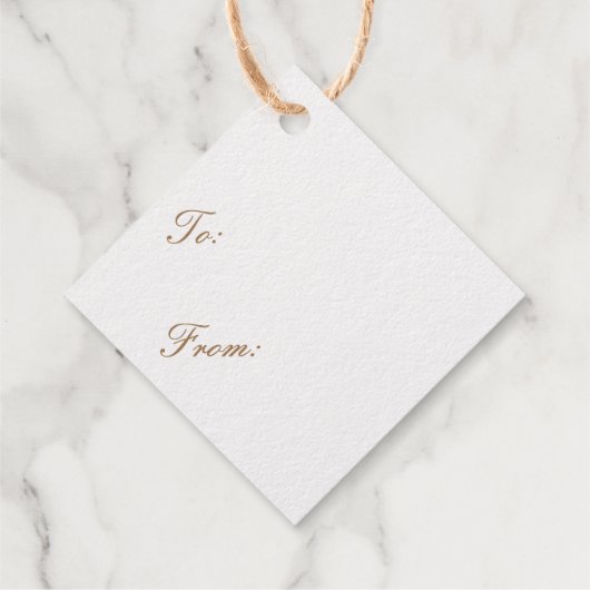 Frohe Weihnachen金ゴールド フェイバータグ (裏面)