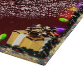 Frohe Weihnachen カッティングボード (角)