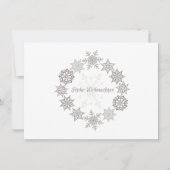 Frohe Weihnachen ノートカード (正面)