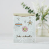 Frohe Weihnachen ポストカード (スタンド正面)
