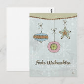 Frohe Weihnachen ポストカード (正面/裏面)