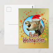 Frohe Weihnachen ポストカード (正面/裏面)