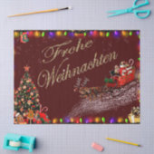 Frohe Weihnachen 薄葉紙 (クラフト)