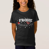 Frohe Weihnachen Tシャツ (正面)