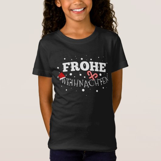 Frohe Weihnachen Tシャツ (正面)