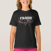 Frohe Weihnachen Tシャツ (正面)