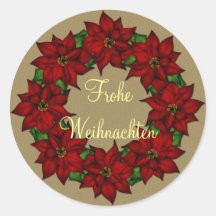 Frohe Weihnachen - Weihnachstern Motiv