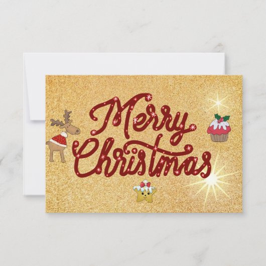 Frohe Weihnacht 招待状 (正面)