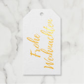 Frohe Weihnachten ギフトタグ (正面)