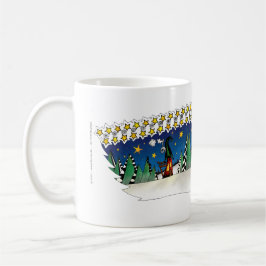 Frohe Weihnachten コーヒーマグカップ