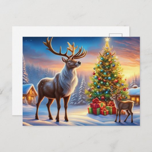 Frohe Weihnachten  ポストカード (正面/裏面)