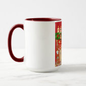 Frohe Weihnachten マグカップ (左)