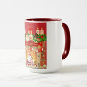 Frohe Weihnachten マグカップ (正面右)