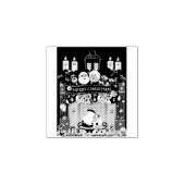 Frohe Weihnachten ラバースタンプ (インプリント)