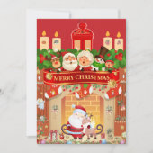Frohe Weihnachten 招待状 (正面)