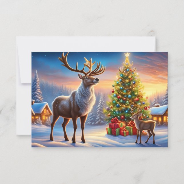 Frohe Weihnachten Fensteraufkleber (正面)