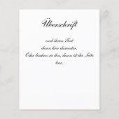 Frohe Weihnachten Fensteraufkleber チラシ (裏面)