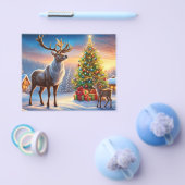 Frohe Weihnachten Fensteraufkleber チラシ (シングル)