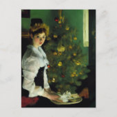 Frohe Weihnachten. Impressionismus ポストカード (正面)