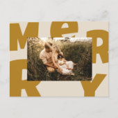 Frohe Weihnachten kundenspezifische Foto Feiertage シーズンポストカード (正面)