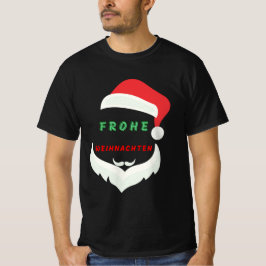 frohe weihnachten tシャツ