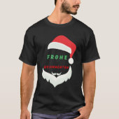 frohe weihnachten  tシャツ (正面)