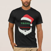 frohe weihnachten  tシャツ (正面)