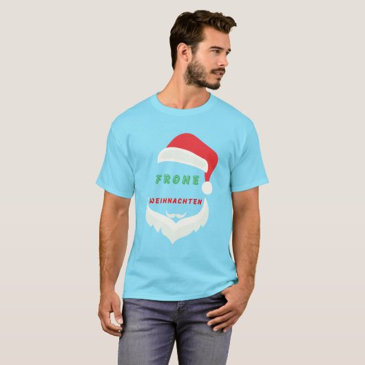 frohe weihnachten tシャツ (正面フル)