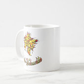 Frohe Weihnachten Tasse コーヒーマグカップ (正面左)