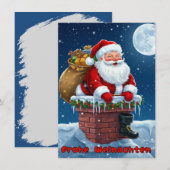 Frohe Weinachten, Postkarte 招待状 (正面/裏面)