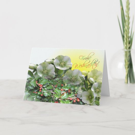 FrohesのFest Karte -ドイツのクリスマスカード シーズンカード (正面)