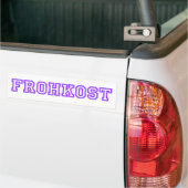 FROHKOST バンパーステッカー (トラック上)