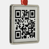 Frohliche Weihnachen – ドイツ語 メタルオーナメント (右)